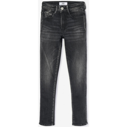 Vêtements Fille Jeans NEWLIFE - JE VENDS Power skinny taille haute jeans noir Noir