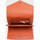Sacs Femme Porte-monnaie Etrier Porte-monnaie Madras cuir MADRAS 080-0EMAD469 Orange