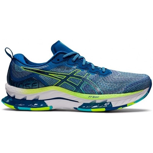 Chaussures Homme Running / trail Asics CHAUSSURES GEL-KINSEI BLAST LE - LAKE DRIVE/HAZARD GREEN - 44 Multicolore