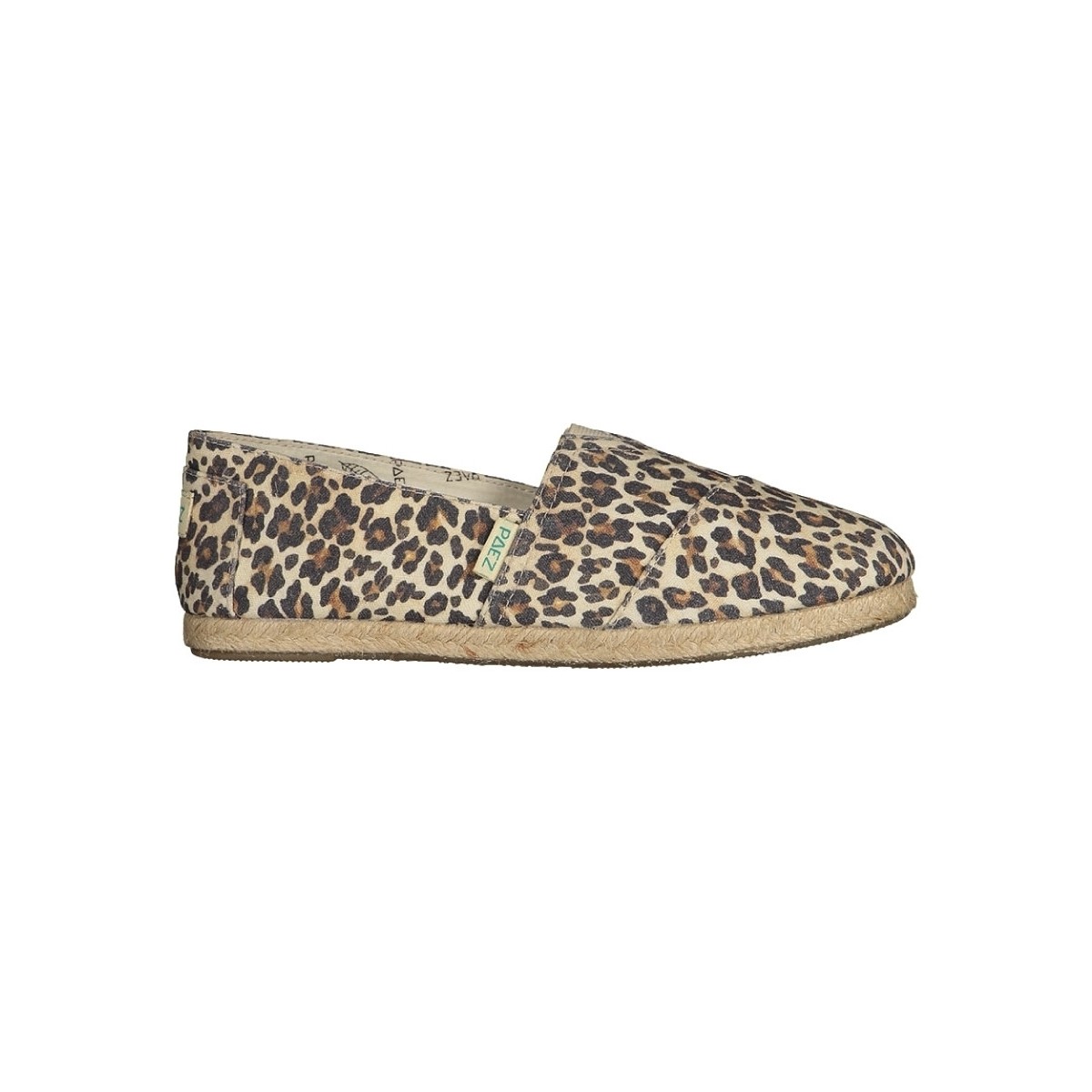 Chaussures Femme Espadrilles Paez Original Raw W - Animal Print Leopard Multicolore