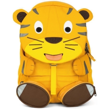 Sacs Enfant Sacs à dos Affenzahn Theo Tiger Large Friend Backpack Jaune