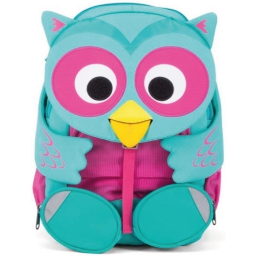 Sacs Enfant Salle à manger Affenzahn Olina Owl Large Friend Backpack Bleu
