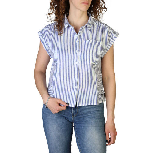 Vêtements Femme Chemises / Chemisiers Pepe jeans - iris_pl304213 Blanc