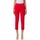 Vêtements Femme Pantalons Elisabetta Franchi PA01526E2 Rouge