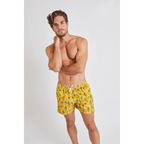 Vêtements Homme Maillots / Shorts de bain Banana Moon RUBEN VAIANAEMEN Jaune
