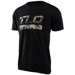 Vêtements Femme T-shirts Neil & Polos Troy Lee Designs TLD T-Shirt Speed Logo - Black Troy Lee Noir