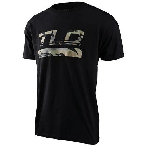 Vêtements Femme T-shirts & Polos Troy Lee Designs TLD T-Shirt Speed Logo - Black Troy Lee Noir