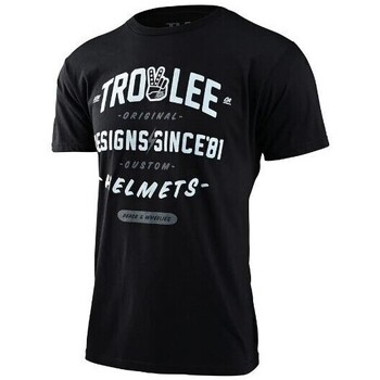 t-shirt troy lee designs  tld tshirt roll out ss black heather 202 