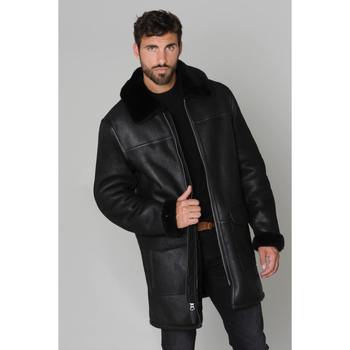 Vêtements Homme Vestes en cuir / synthétiques Schott LCCOLORADO BLACK Noir