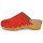 Chaussures Femme Sabots JB Martin ALICE Croute velours corail