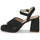 Chaussures Femme Sandales et Nu-pieds JB Martin ORPHEE Croute velours noir