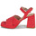 Chaussures Femme Sandales et Nu-pieds JB Martin ORPHEE Croute velours rose