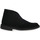 Chaussures Femme Multisport Clarks DESERT BOOT W BLACKS Noir