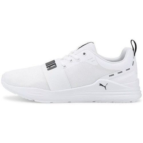 Chaussures Homme Puma chest Power Logo Ανδρικό T-shirt Wired Blanc