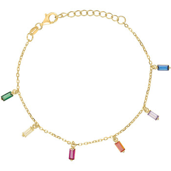 Utilisez au minimum 1 chiffre ou 1 caractère spécial Femme Bracelets Cleor Bracelet en argent 925/1000 et zircon Doré