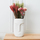 Maison & Déco Vases / caches pots d'intérieur La Chaise Longue Vase visage en grès Blanc