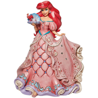 Maison & Déco Statuettes et figurines Enesco Grande Figurine Ariel deluxe - Disney Traditions Rose