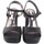 Chaussures Femme Multisport Xti Dame de cérémonie  45296 noir Argenté