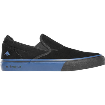 Chaussures de Skate Emerica WINO G6 SLIP-ON BLACK BLUE BLACK