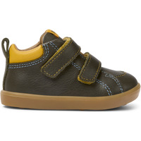 Chaussures Enfant Baskets mode Camper Sneaker Pursuit cuir vertfonc