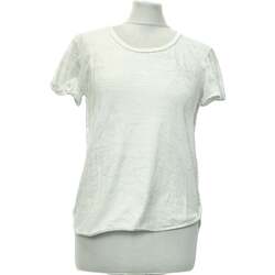 Vêtements Femme Objets de décoration Mango top manches courtes  36 - T1 - S Blanc Blanc