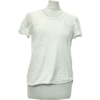 Vêtements Femme Regarde Le Ciel Mango top manches courtes  36 - T1 - S Blanc Blanc