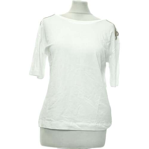 Vêtements Femme rue mini dress babies Zara top manches courtes  36 - T1 - S Blanc Blanc