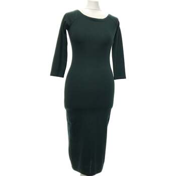 Vêtements Femme Robes Zara robe mi-longue  36 - T1 - S Vert Vert