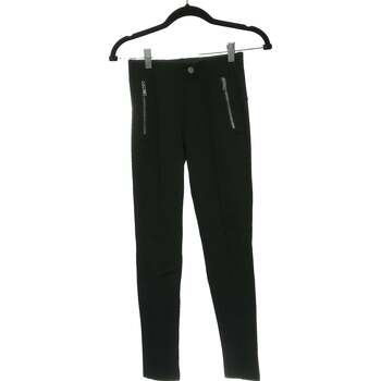 Vêtements Femme Pantalons Zara pantalon slim femme  34 - T0 - XS Noir Noir