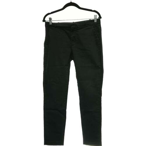 Vêtements Femme Pantalons Mango pantalon slim femme  38 - T2 - M Noir Noir