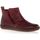 Chaussures Femme Bottines Diabolo Studio Boots / bottines Femme Rouge Rouge