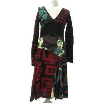 Vêtements Femme Robes longues Desigual Robe Mi-longue  38 - T2 - M Noir