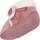 Chaussures Fille Chaussons Isotoner Chaussons Bottillons détail chat Rose