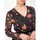 Vêtements Femme Robes courtes Guide des tailleskong Robe fluide voile imprimée DASKAL Noir