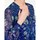 Vêtements Femme Robes courtes La Fiancee Du Mekong Robe ample dentelle DOKO Bleu