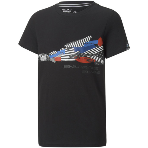 Vêtements Enfant T-shirts Homme courtes Puma T-shirt Bmw Motorsport Noir