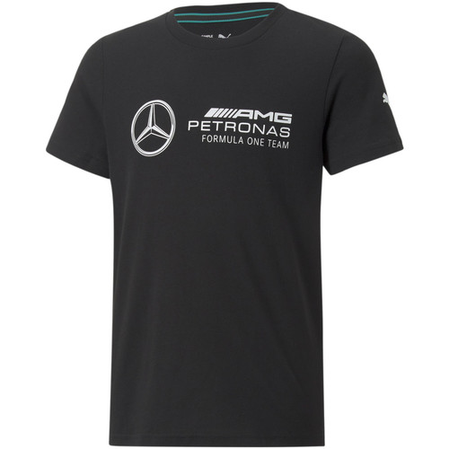 Vêtements Enfant T-shirts Homme courtes Puma T-shirt Mercedes Amg Petronas F1 Noir