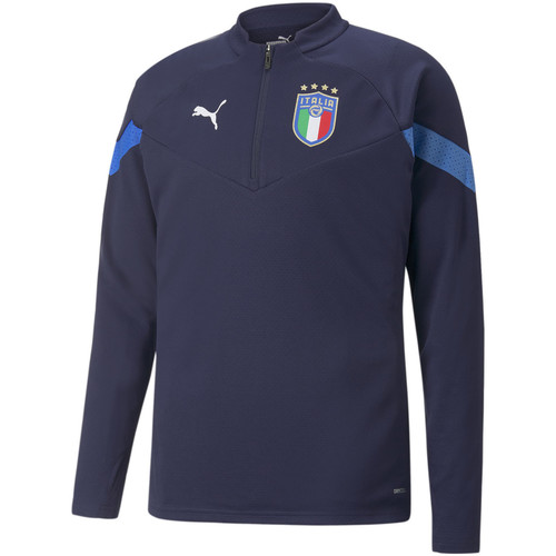 Vêtements Homme Sweats Puma Training Top Italia Bleu