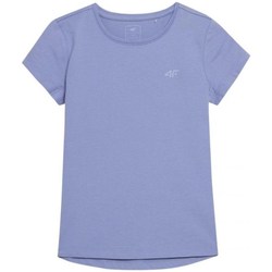 Vêtements Fille T-shirts manches courtes 4F JTSD001 Bleu