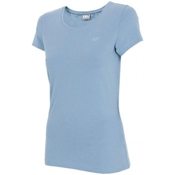 Vêtements dejar T-shirts manches courtes 4F TSD350 Bleu