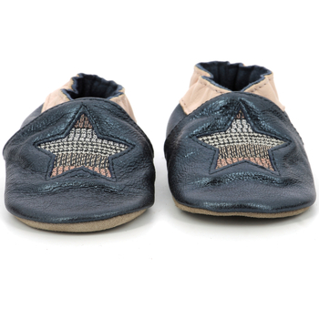 Chaussures Fille Chaussons bébés Robeez Star Stripe Bleu