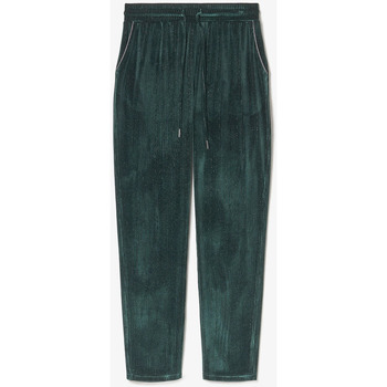 Vêtements Femme Pantalons Le Temps des Cerises Pantalon ashton en velours vert sapin Vert