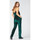 Vêtements Femme Pantalons Le Temps des Cerises Pantalon ashton en velours vert sapin Vert