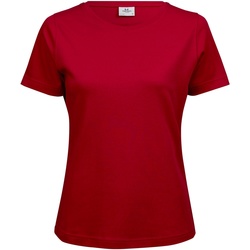 Vêtements Femme T-shirts manches courtes Tee Jays Interlock Rouge