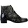 Chaussures Femme Boots Rieker Bottine Zippée Lagro Noir
