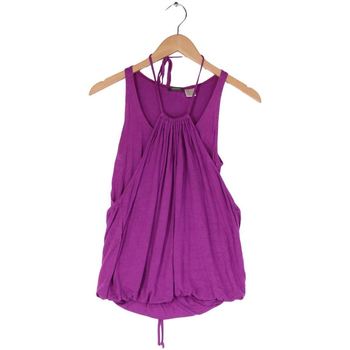 Vêtements Femme Débardeurs / T-shirts sans manche La Redoute Débardeur  - Taille 34 Violet