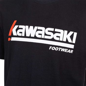Kawasaki Kabunga Unisex S-S Tee K202152 1001 Black Noir