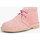 Chaussures Garçon Bottes Pisamonas Desert provides Boots Bottines Chukka à Lacets Enfants et Adultes Rose