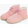 Chaussures Garçon Bottes Pisamonas Desert Boots Bottines Chukka à Lacets Enfants et Adultes Rose