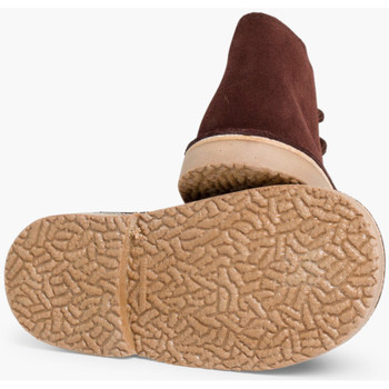 Pisamonas Desert Boots Bottines Chukka à Lacets Enfants et Adultes Marron